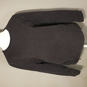 Black Lululemon crew neck sweatshirt